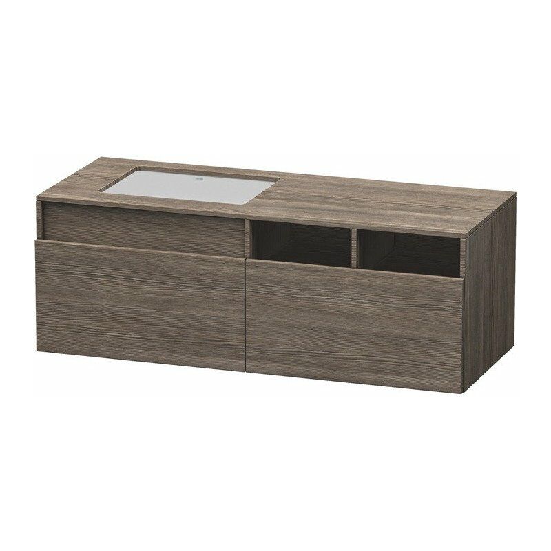 

Duravit - Mueble bajo lavabo 550x1400x500m DURASTYLE con corte a la izquierda de madera de pino