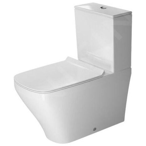 Duravit DuraStyle - WC à poser, évacuation Vario, avec HygieneGlaze, blanc alpin 2156092000