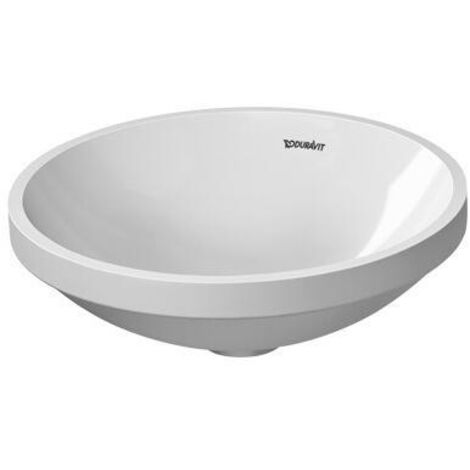 Duravit Einbauwaschtisch Architec 37cm, Einbau von unten,