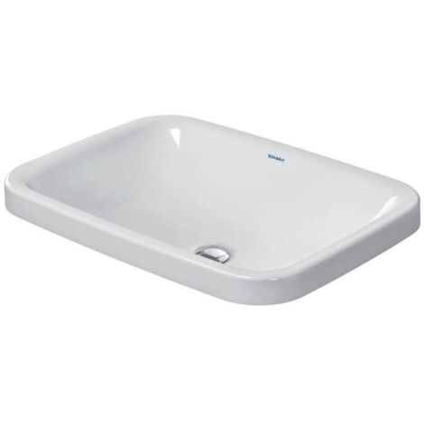 Duravit Einbauwaschtisch DuraStyle 60cm Einbau von oben, ohne