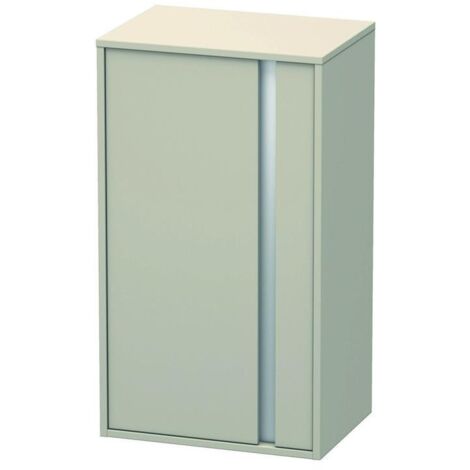 Duravit Halbhochschrank Ketho 50x36x88cm, Tür links, Taupe