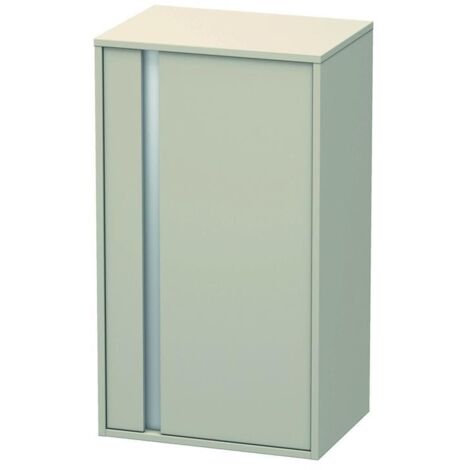 Duravit Halbhochschrank Ketho 50x36x88cm, Tür rechts, Taupe