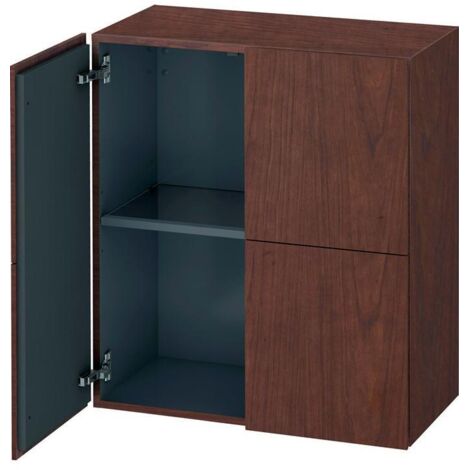 Duravit Halbhochschrank L-Cube 70x36,3x80cm, 2 Türen, taupe supermatt