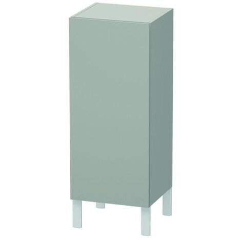 Duravit Halbhochschrank L-Cube individual, Tür links, betongrau matt