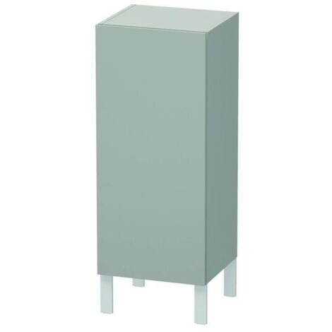 Duravit Halbhochschrank L-Cube individual, Tür rechts, betongrau matt