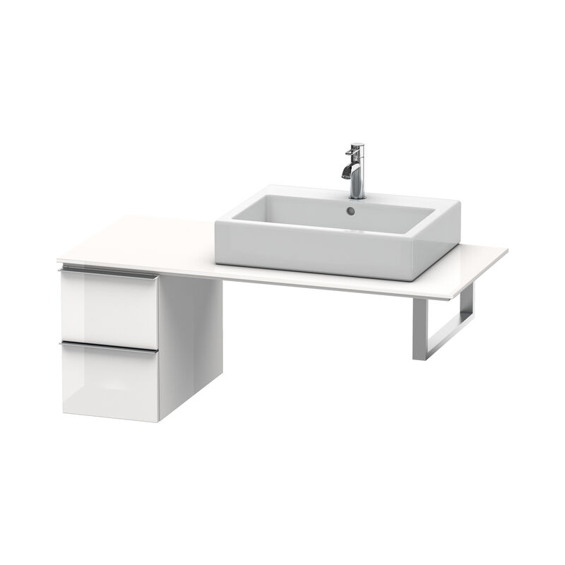 

Duravit Ag - Duravit Happy D.2 Armario base para consola Happy D.2 6830, 300mm, 2 cajones, Color (frente/cuerpo): Decoración blanca de alto brillo