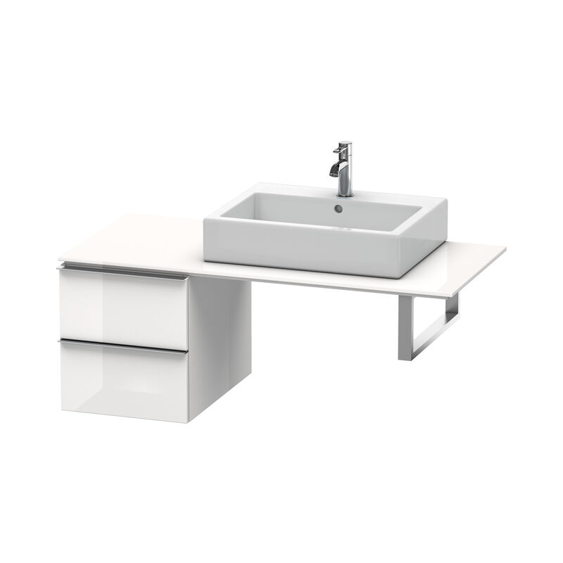 

Duravit Ag - Duravit Happy D.2 Armario base para consola Happy D.2 6831, 400mm, 2 cajones, Color (frente/cuerpo): Decoración blanca de alto brillo