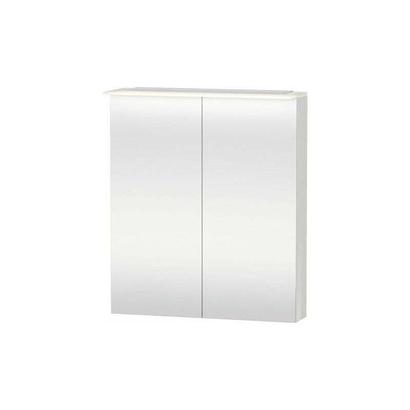 

Duravit Happy D.2 armario con espejo 650mm 7593, 2 puertas, Color (frente/cuerpo): roble cachemir chapa de madera auténtica - H2759301111