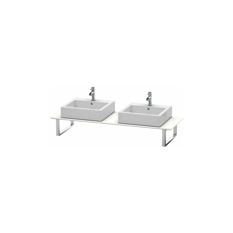 

Duravit Ag - Duravit Happy D.2 Consola variable 015C, con 2 orificios, para la versión de pre-pared, Color (frente/cuerpo): Chapa de madera auténtica