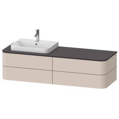Duravit Happy D.2 Plus Konsolenwaschtischunterbau wandhängend,