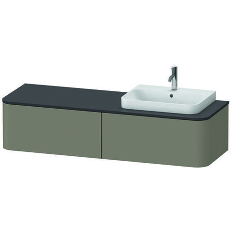 Duravit Happy D.2 Plus Konsolenwaschtischunterbau wandhängend,