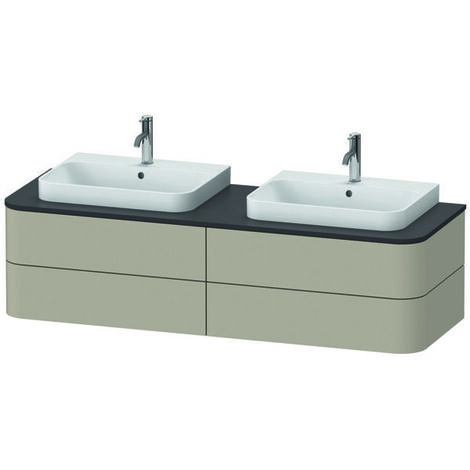 Duravit Happy D.2 Plus Konsolenwaschtischunterbau wandhängend,