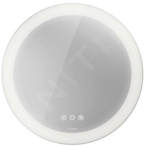 Duravit Happy D.2 Plus Miroirs ronds avec éclairage, version