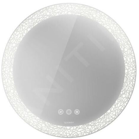 Duravit Happy D.2 Plus Miroirs ronds avec éclairage, version