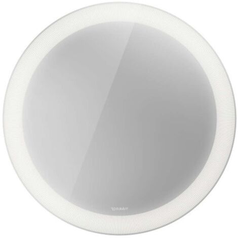 Duravit Happy D.2 Plus Miroirs ronds avec éclairage, version