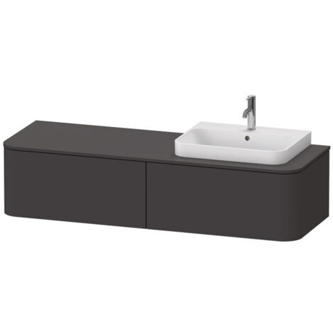Duravit Happy D.2 Plus Unidad de lavabo para consola de pared,