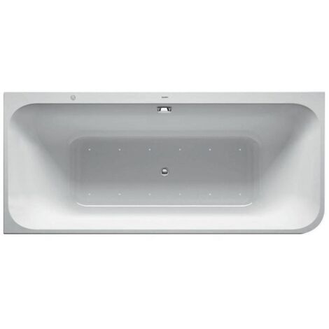 Duravit Happy D.2 Whirlwanne, Ecke links, 2 Rückenschrägen,