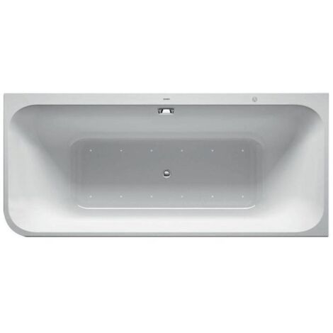 Duravit Happy D.2 Whirlwanne, Ecke rechts, 2 Rückenschrägen,