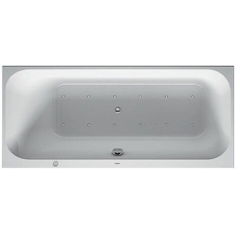 Duravit Happy D.2 Whirlwanne, Einbauversion, 1 Rückenschräge