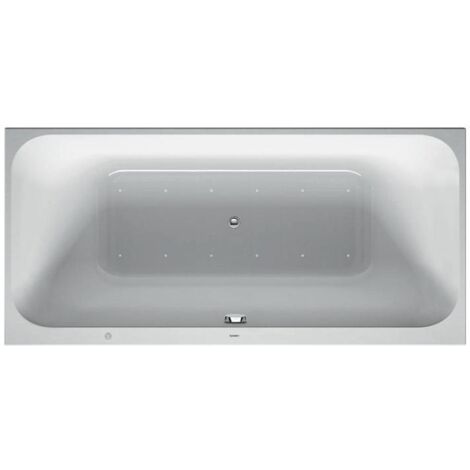 Duravit Happy D.2 Whirlwanne, Einbauversion, 1 Rückenschräge