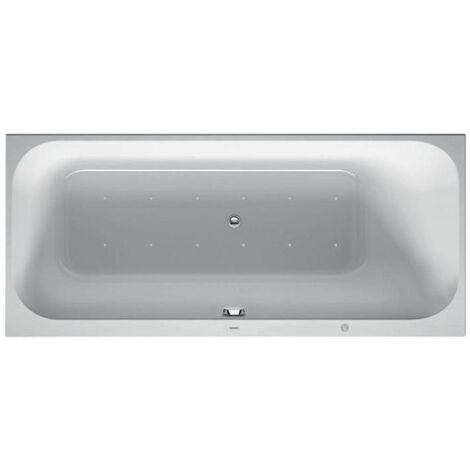 Duravit Happy D.2 Whirlwanne, Einbauversion, 1 Rückenschräge