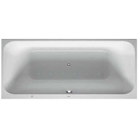 Duravit Happy D.2 Whirlwanne, Einbauversion, 2 Rückenschrägen,