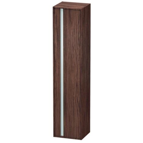 Duravit Hochschrank Ketho 40x36cm, Tür rechts, nussbaum dunkel