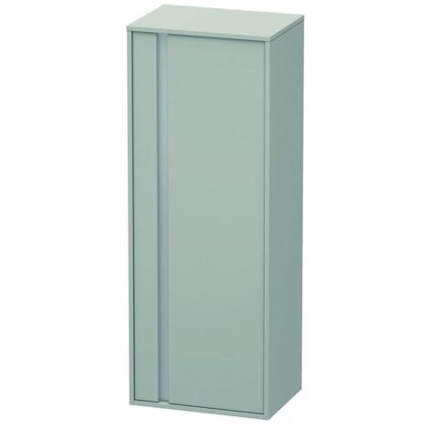 Duravit Hochschrank Ketho 50x36cm, Tür rechts, betongrau matt