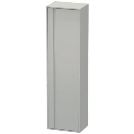 Duravit Hochschrank Ketho 50x36cm, Tür rechts, betongrau matt