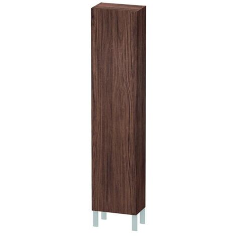 Duravit Hochschrank L-Cube 40x24,3x176cm, Tür li, nussbaum dunkel