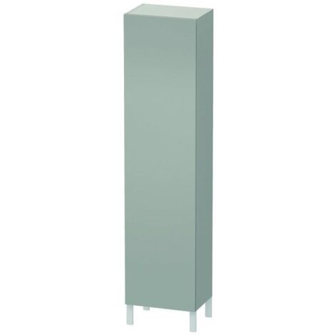 Duravit Hochschrank L-Cube individual, Tür links, betongrau matt