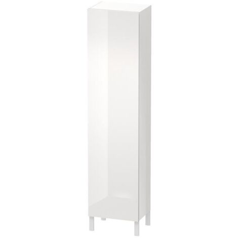 Duravit Hochschrank L-Cube individual, Tür rechts, weiß supermatt