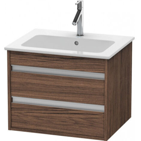 Duravit Ketho Meuble sous-lavabo suspendu 6428, 2 tiroirs, 600mm,