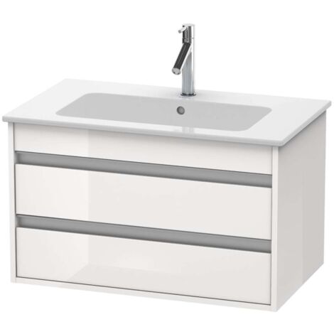 Duravit Ketho Meuble sous-lavabo suspendu 6429, 2 tiroirs, 800mm,