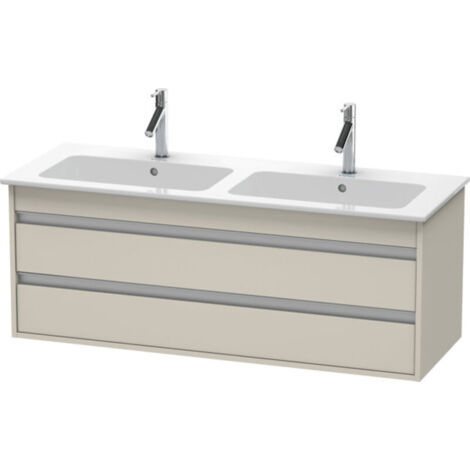 Duravit Ketho Meuble sous-lavabo suspendu 6432, 2 tiroirs, avec
