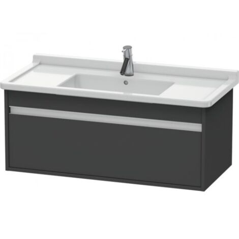 Duravit Ketho Meuble sous-lavabo suspendu 6665, 1 tiroir, 1000mm,