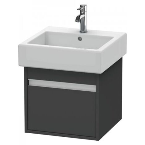 Duravit Ketho Meuble sous-lavabo suspendu 6685, 1 tiroir, 450mm,