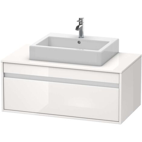 Duravit Ketho Meuble sous-lavabo suspendu 6695, 1 tiroir