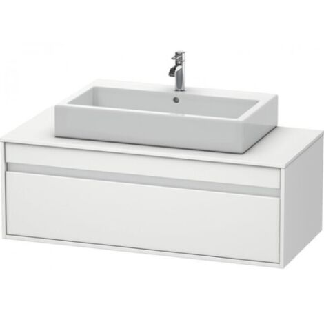 Duravit Ketho Meuble sous-lavabo suspendu 6696, 1 tiroir, 1200mm,