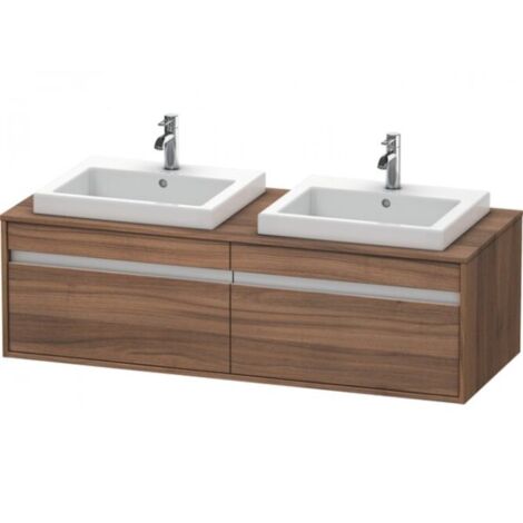 Duravit Ketho Meuble sous-lavabo suspendu 6797, 2 tiroirs,