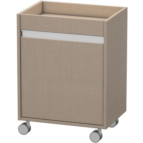 Duravit KETHO mobile con rotelle 360x500x670mm apertura sinistra biancheria