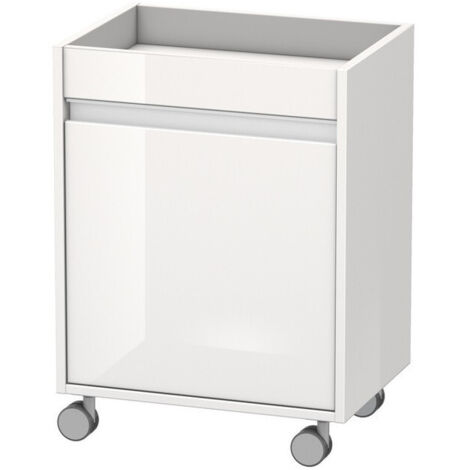 Duravit KETHO mobile con rotelle 360x500x670mm apertura sinistra cemento