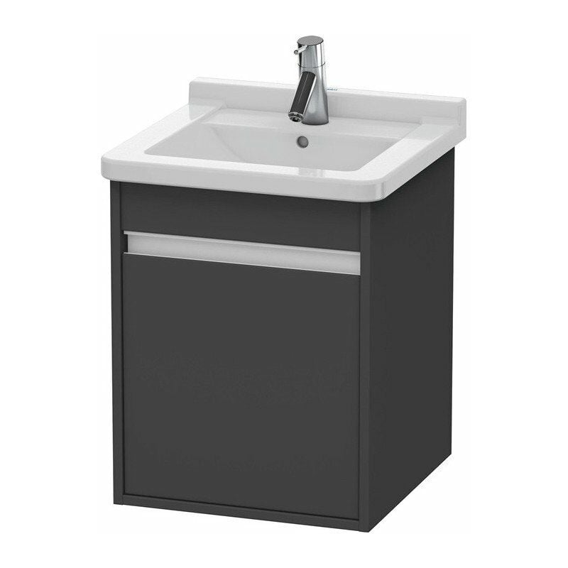 

Mueble bajo lavabo KETHO 445x440x550mm apertura izquierda grafito mate