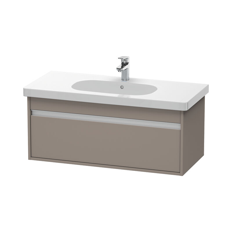 

Duravit Ag - Duravit Ketho Módulo mural 6668, 1 extraíble, 1000mm, para código D, Color (frente/cuerpo): Decoración Basalto Mate - KT666804343