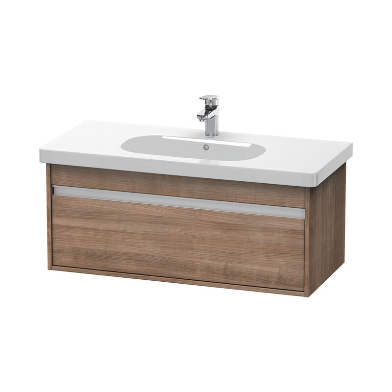 

Duravit Ketho Módulo mural 6668, 1 extraíble, 1000mm, para código D, Color (frente/cuerpo): Cerezo del Tesino - KT666807373