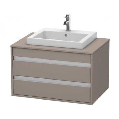 Duravit Ketho Mueble bajo encimera 6754, 2 cajones, 800mm, para