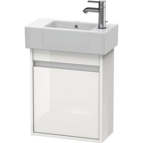 Duravit Ketho Mueble lavabo de pared 6629, 1 puerta de madera,