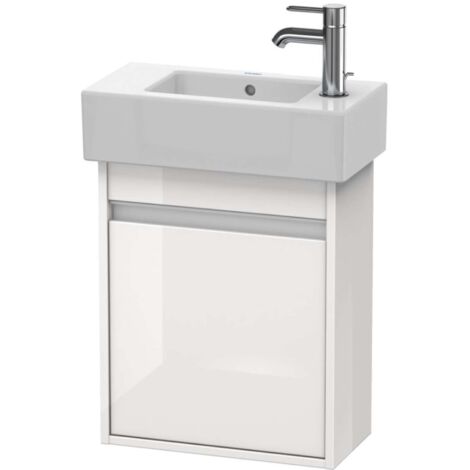Duravit Ketho Mueble lavabo de pared 6629, 1 puerta de madera,
