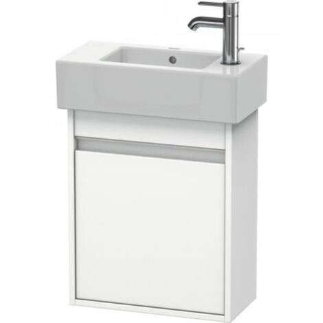 Duravit Ketho Mueble lavabo de pared 6629, 1 puerta de madera,