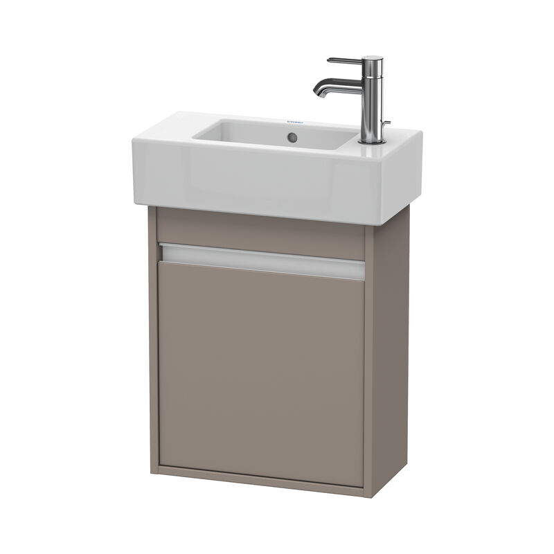 

Duravit Ag - Duravit Ketho Mueble lavabo de pared 6629, 1 puerta de madera, con bisagra a la izquierda, 450mm, para Vero, Color (frente/cuerpo):